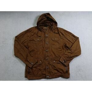 Kuhl Kollusion Quicksand Jacket Field Utility Full Zip Button Hiking Men's XXL